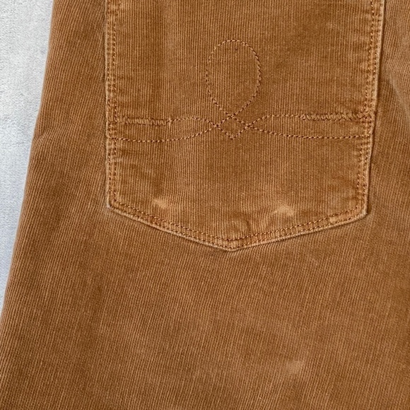 Lucky Brand Sofia Skinny Corduroy Pants Womens 10 Short  26" Inseam Light Brown - Picture 4 of 8
